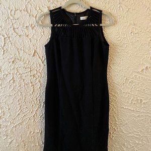 Calvin Klein LBD with cage detail